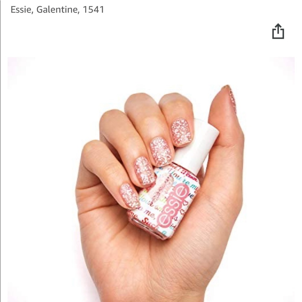 👗 NEW Essie Glalentine Nail Polish Special Edition Pink Glitter
